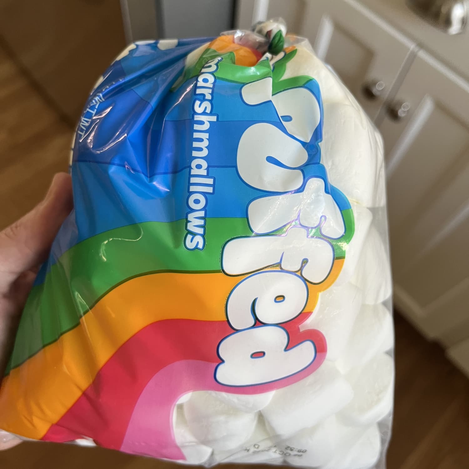 Marshmallow bag clearance